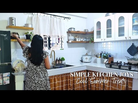 Enjoying my time in our Kitchen | Approaching Summer with Homemade Cool Cravings  🥭☀️