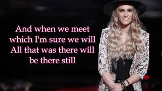 Stephanie Rice - White Flag (The Voice Performance) - Lyrics