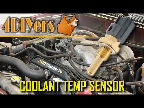 How to Replace the Coolant Temperature Sensor on a Toyota 3.4L V6