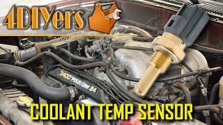 How to Replace the Coolant Temperature Sensor on a Toyota 3.4L V6