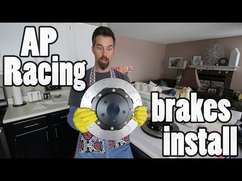 AP Racing Sprint brake kit installation - Subaru BRZ
