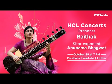 HCL Concerts presents Baithak Ep: 66 - Anupama Bhagwat