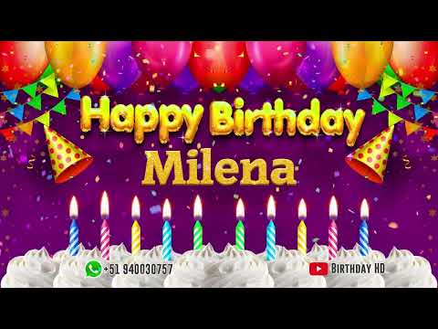Milena Happy birthday To You - Happy Birthday song name Milena 🎁