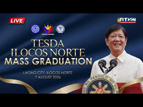 Technical Education and Skills Development Authority (TESDA) Ilocos Norte Mass Graduation