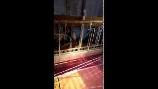 preview picture of video 'Weaving of Chanderi Sari'