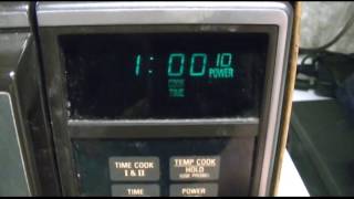 VINTAGE GE SpaceMaker II Microwave From 1987, Part 1 - Inspection