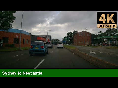 [AUS] Driving from SYDNEY to NEWCASTLE (Real-Time Long Drive)
