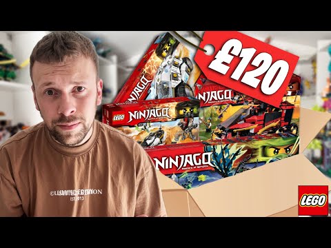 I Bought an OLD LEGO NINJAGO Collection for ONLY £120!