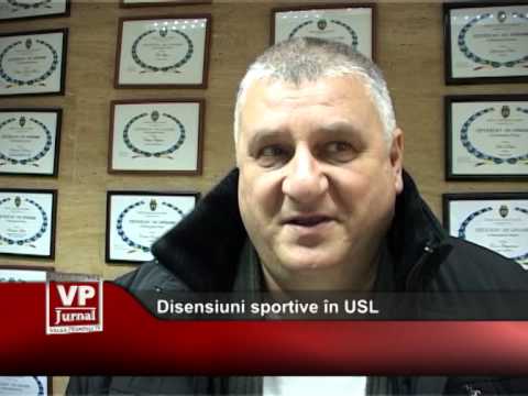 Disensiuni sportive în USL