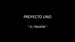 PROYECTO UNO - EL TIBURÓN