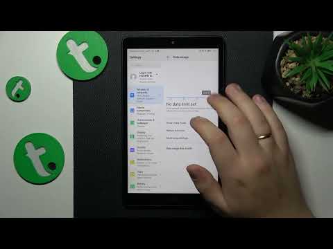 How to Check WiFi & Mobile Data Usage on HUAWEI MediaPad M5 Lite