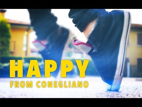 We are happy from Conegliano "Treviso" Pharrell Williams