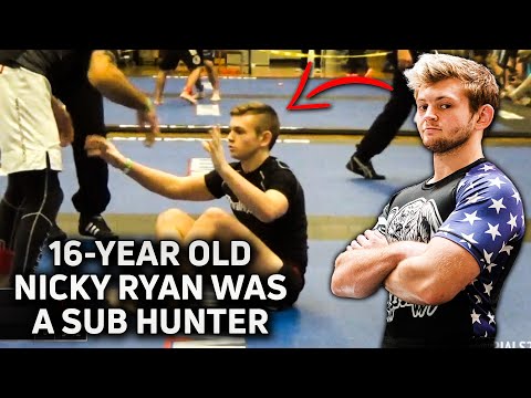 Nicky Ryan Has Been HUNTING SUBS Since He Was 16-Years Old (2016 ADCC Trials Throwback)