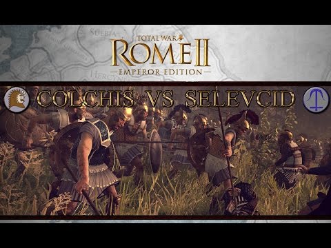 Total War: Rome 2 Colchis vs Seleucid "I must axe you a question"