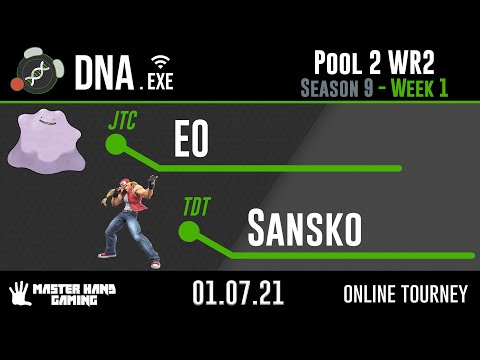 DNA.EXE S9:W1 - JTC | EO (Random) Vs. TDT | Sansko (Bowser, Terry) - Pool 2 WR2