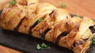 Caramelized Onion and Cheese Puff | Chef Sanjeev Kapoor