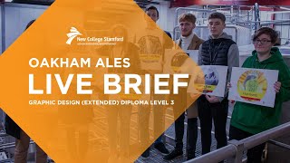 Graphic Design Live Brief With Oakham Ales