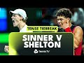 Jannik Sinner vs Ben Shelton: Tense Deciding Set Tiebreak | Shanghai 2023 Highlights
