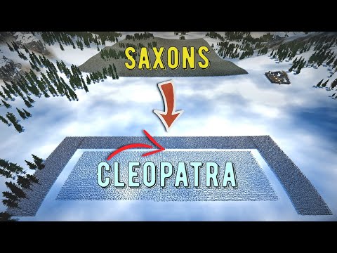 Cleopatra & Roman Legion vs 400,000 Saxons - UEBS 2