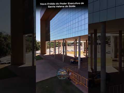 SANTA HELENA DE GOIÁS, PROJETO VISÃO AÉREA - NOVO PRÉDIO DO PODER EXECUTIVO.