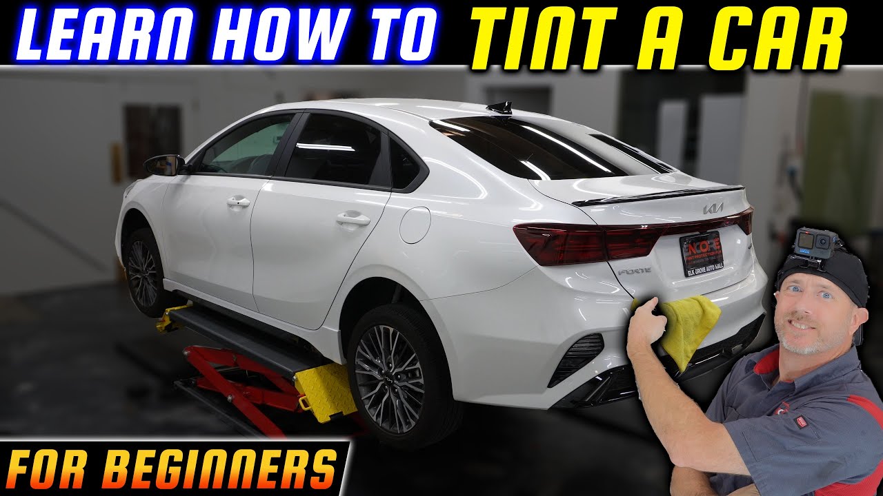 How To Tint A Car For Beginners – 2025 Kia Forte Window Tinting