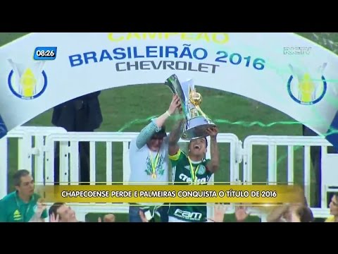 Palmeiras é campeão do Campeonato Brasileiro 2016