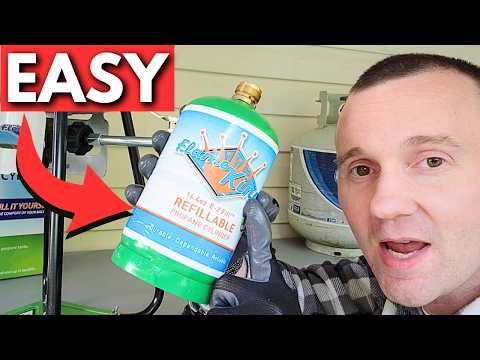 How To Refill Flame King 1 Pound Propane Tanks