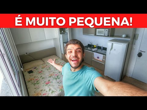 Tour kitnet de 17 m² em Curitiba (Airbnb)