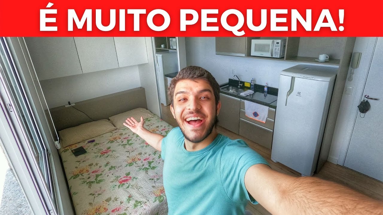 Kitnet Curitiba 17m²: tour, dicas para morar e lucrar Airbnb