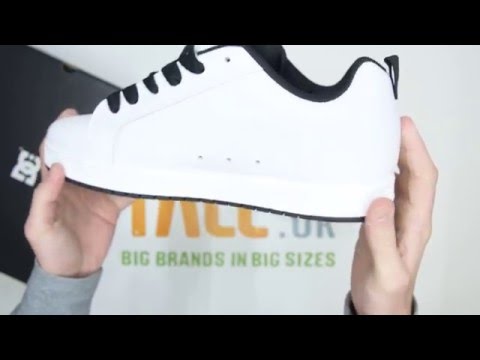 DC Shoes Court Graffik SE - White Print - Walktall | Unboxing | Hands on