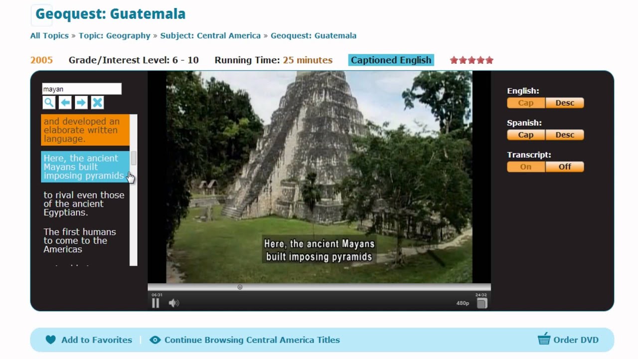 How To:  Interactive Transcripts