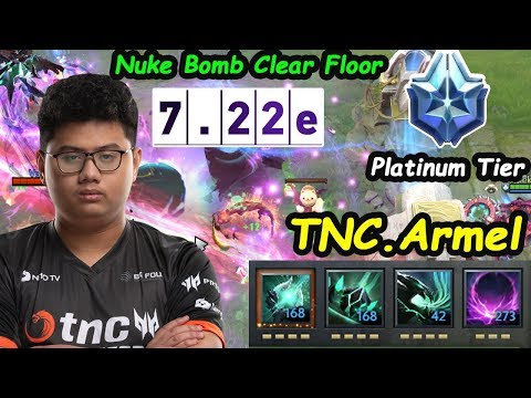 TNC Armel - [Outworld Devourer] Easy Right Click Platinum tier Nuke Bomb Dota 2 7.22 Pro Gameplay