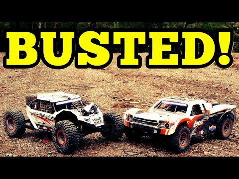 LOSI SUPER ROCK REY & SUPER BAJA REY ISSUES - Two Runs, Already Broken!