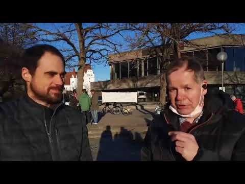 Interview mit dem Michi am 06.03.2021 bei Querdenken Ingolstadt
