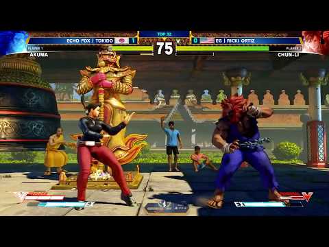 SFV : Capcom Cup Day 2 - Top 32 to Top 8 | Tokido shows his devilish side to Ricki Ortiz