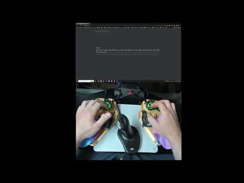 Svalboard Typing Demo 97wpm