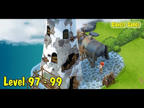 Lost Island Blast Adventure Level 97 - 99