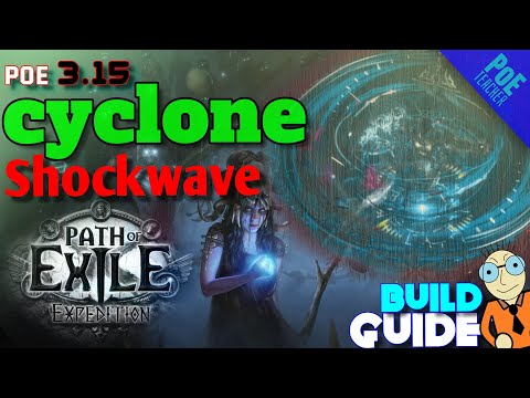 [Path of Exile - PoE]►  Cyclone Shockwave Build - Occultist Witch