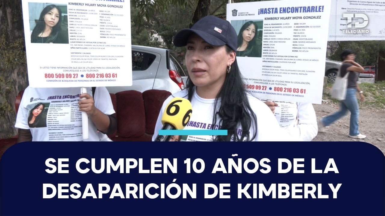 Mamá de Kimberly Hilary denuncia falta de avances a 10 meses de su desaparición