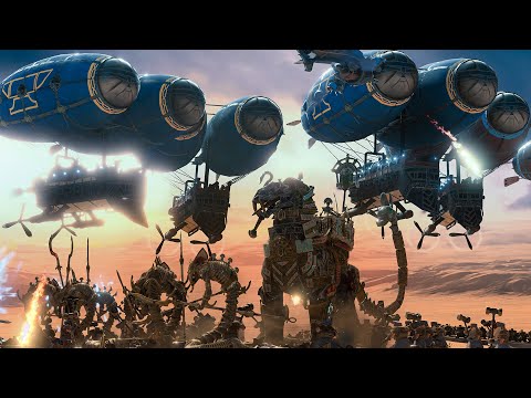 DWARFS vs TOMB KINGS - Warhammer TotalWar cinematic battle