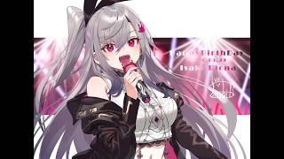 響咲リオナさんの誕生日イラストを描く配信