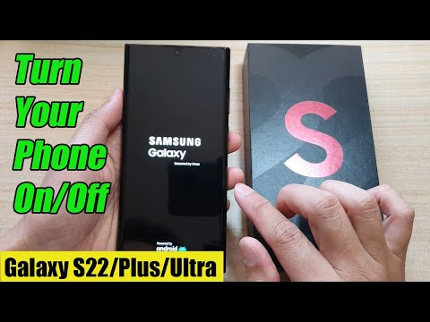 Galaxy S22/S22+/Ultra: How to Power On/Off Your Device