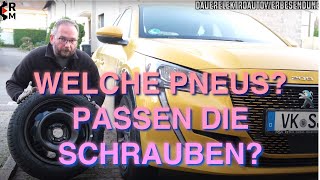 E-Auto E27: e208 - Falsche Felgen? Stahl? Alu? Schrauben?