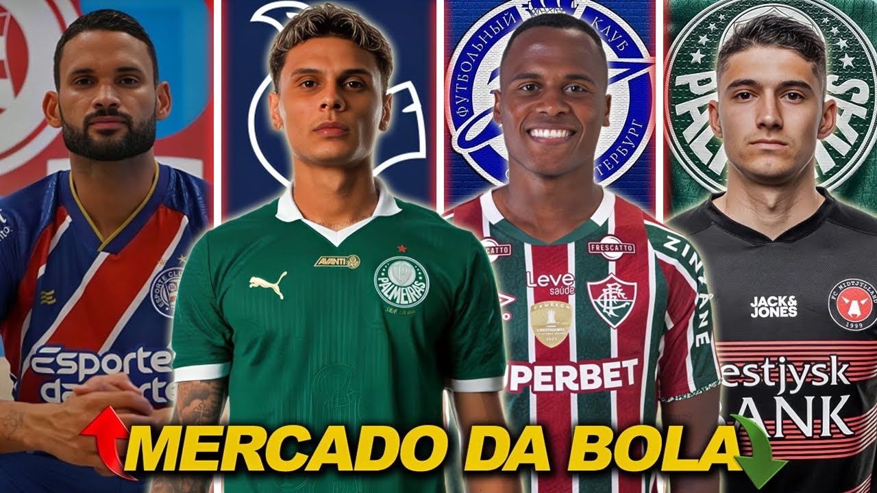🚨 MERCADO DA BOLA | Tottenham quer Richard Rios, Emiliano Martínez negocia com o Palmeiras, Bahia E+