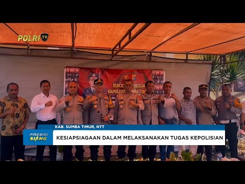 KUNJUNGAN KERJA KAPOLRES SUMBA TIMUR KE POLSEK JAJARAN PERKUAT SINERGI DAN JALIN KEHARMONISAN