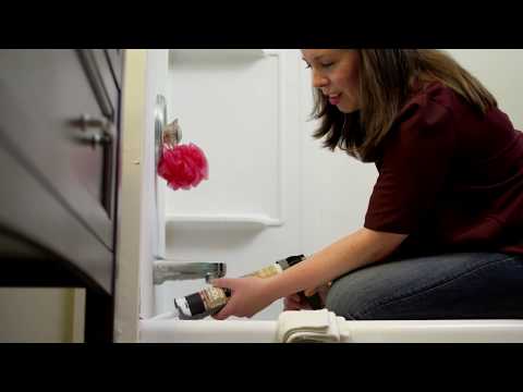 Remove & replace moldy caulk in your tub or shower