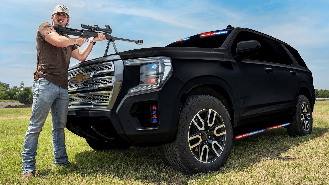 Could a Secret Service Suburban Stop a 50 Cal Sniper Rifle?