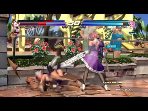 Tekken TT2: Unknown & Kunimitsu Vs  Alisa & Law Pt.10
