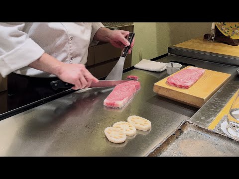 Kobe Beef Steak Dinner  [Kyoto, Japan]          -  Private Room Wagyu Teppanyaki