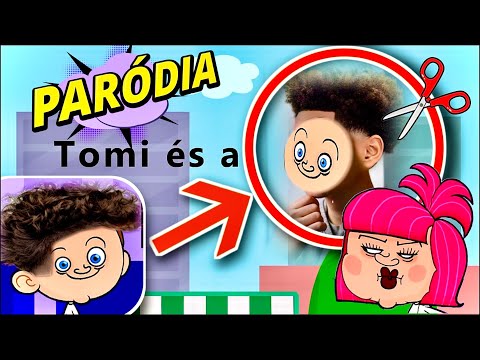 TOMI MESÉK PARÓDIA #18 Tomi és a pacek cut!💇💈